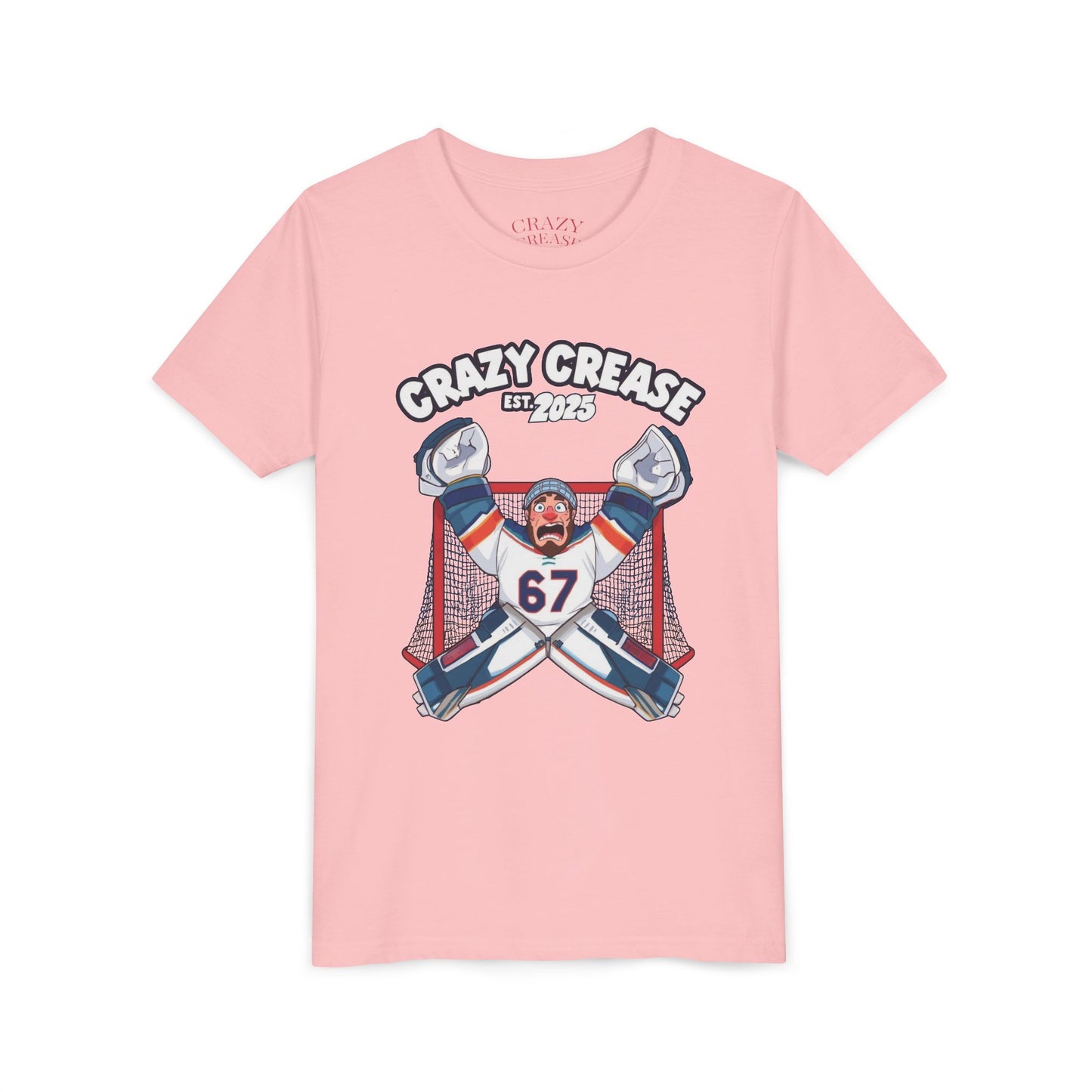 Youth 67 Goalie Hockey Tee