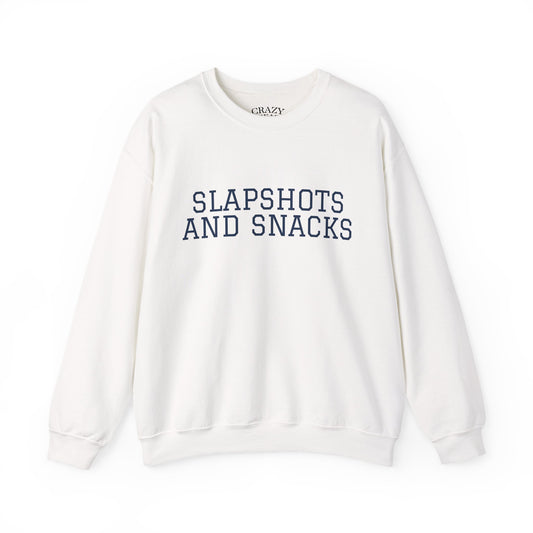 Adult Slapshots & Snacks Sweatshirt