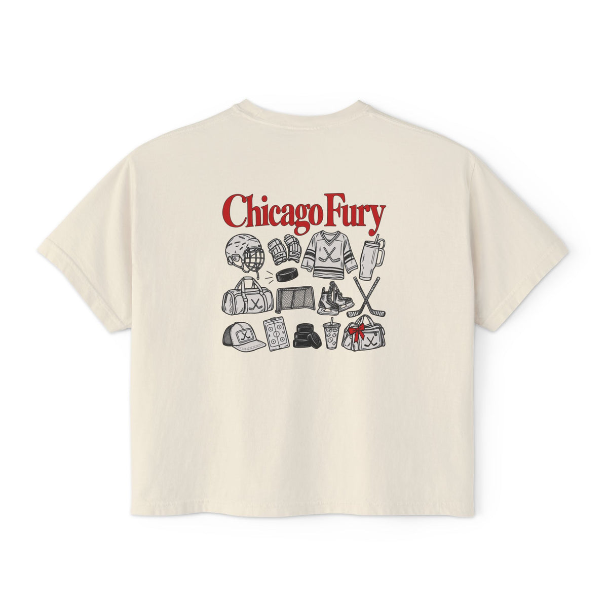 Chicago Fury Hockey Gear Women's Boxy Tee
