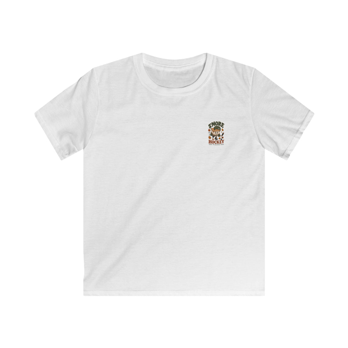 Kids "S'more Hockey Please" Tee