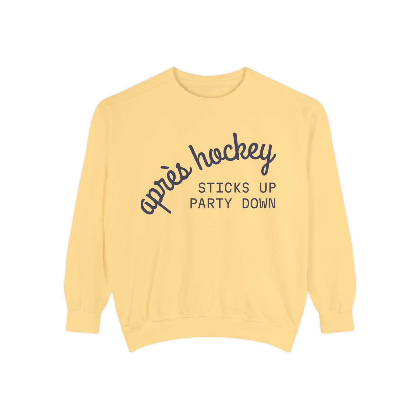Women's Apres Hockey Comfort Colors Crewneck