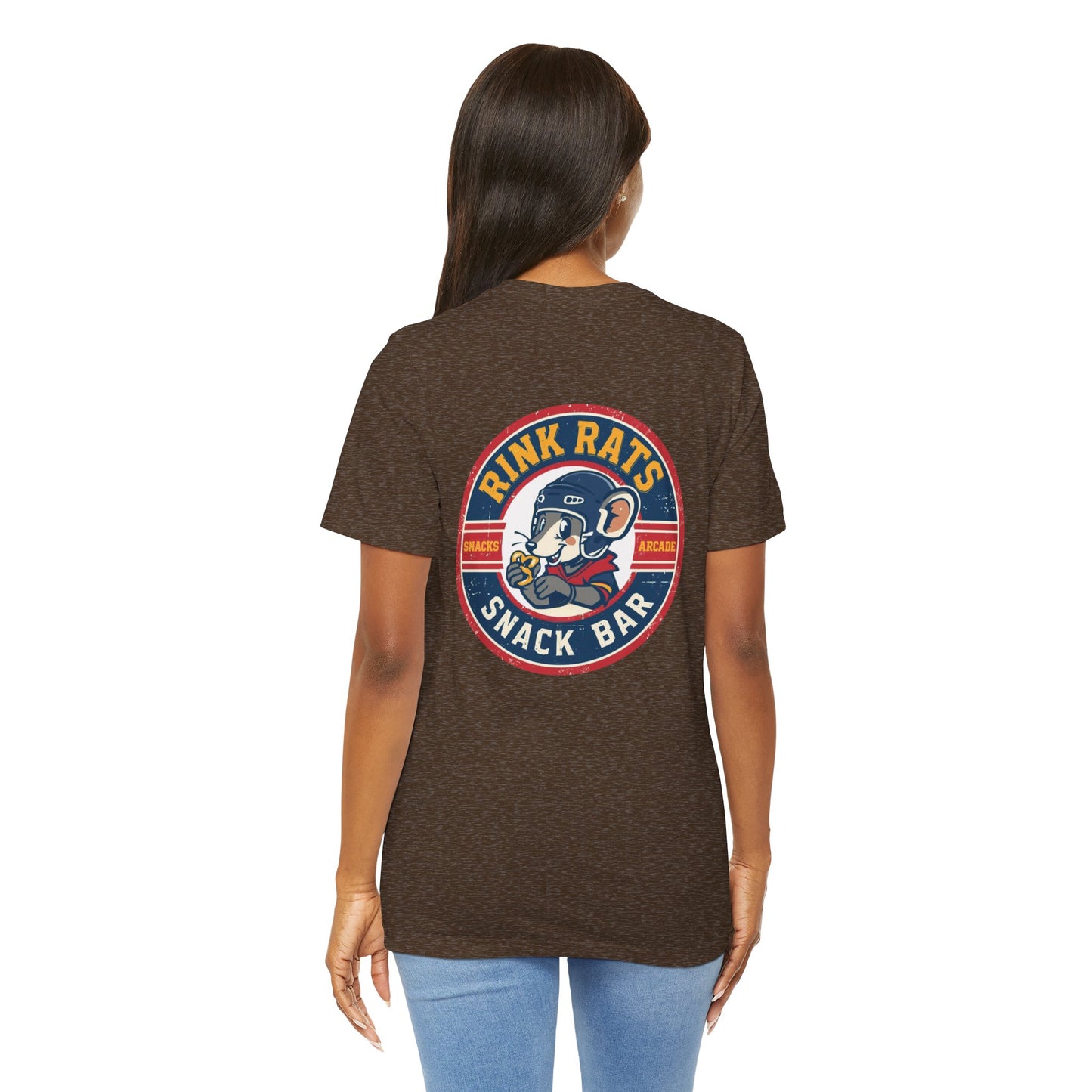 Adult Rink Rats Hockey Tee