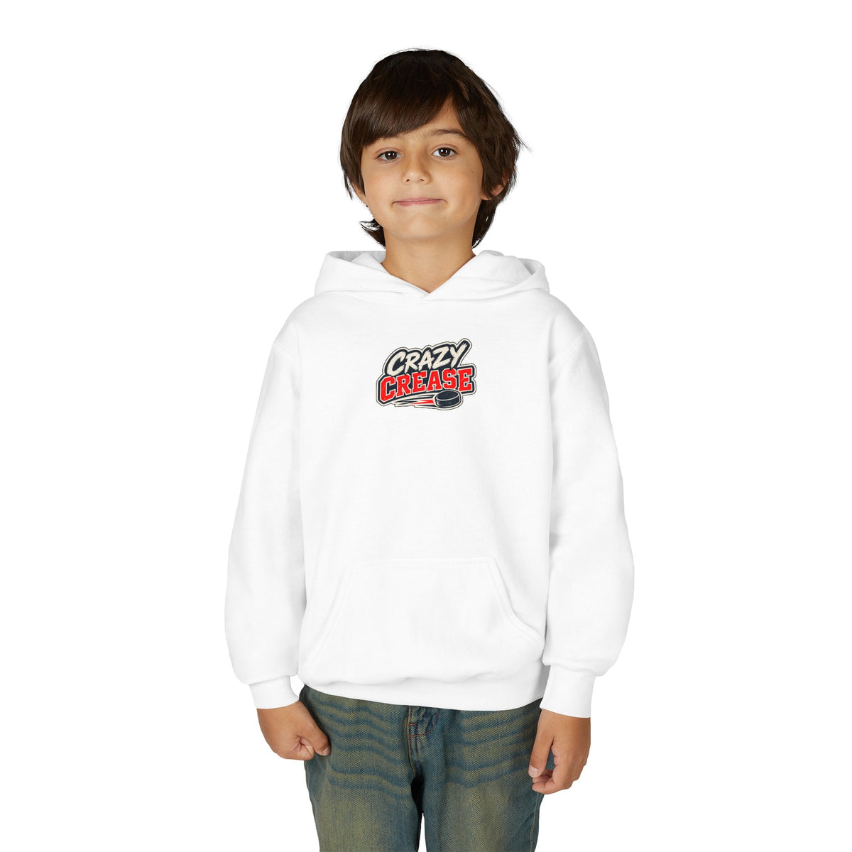Youth Retro Patches Hooded Sweatshirt