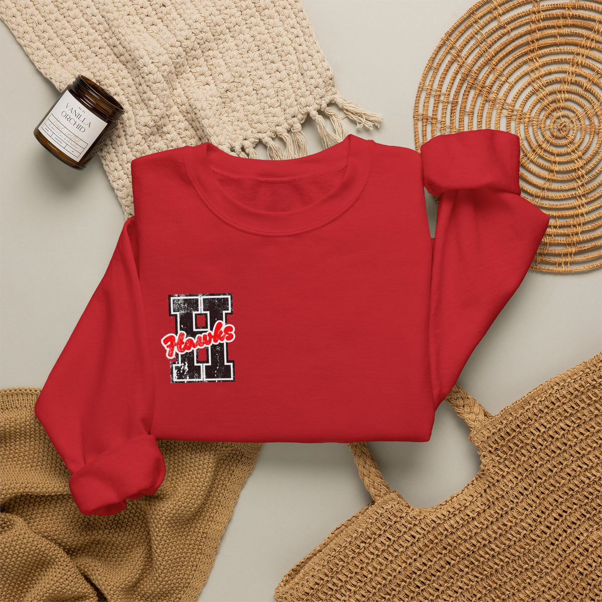 Hawks Varsity Crewneck Sweatshirt