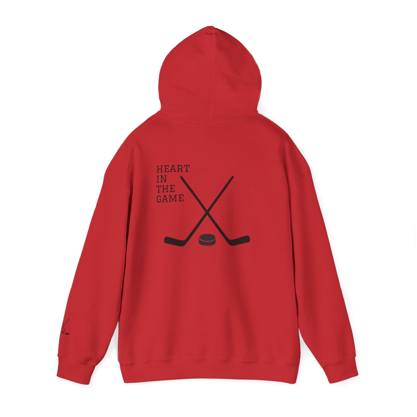 Adult Heart in the Game Hoodie