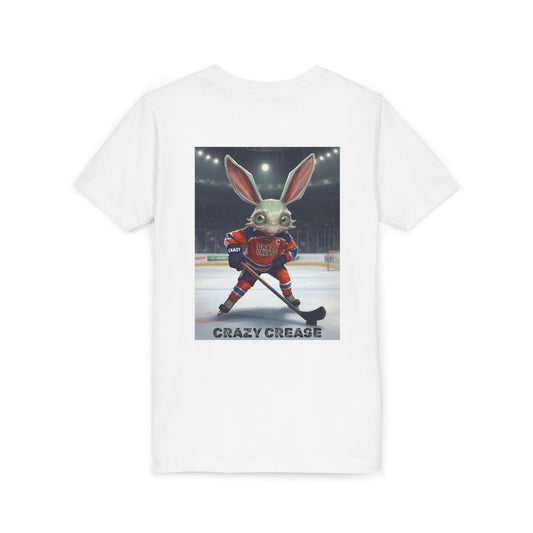 Youth Bunny Hockey Tee