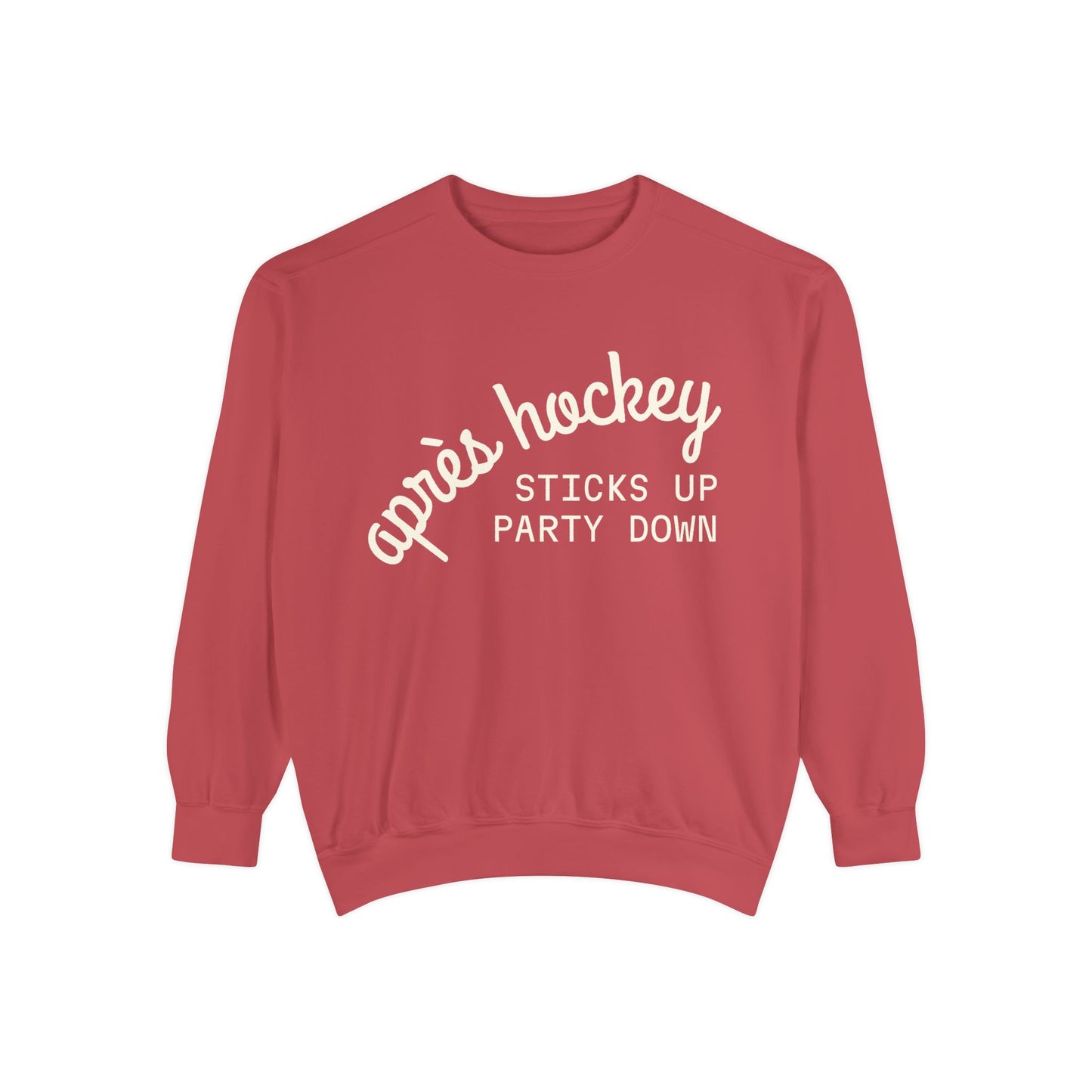 Women's Apres Hockey Comfort Colors Crewneck