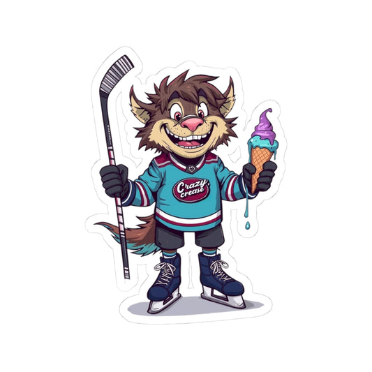 Wolfie Mascot Sticker