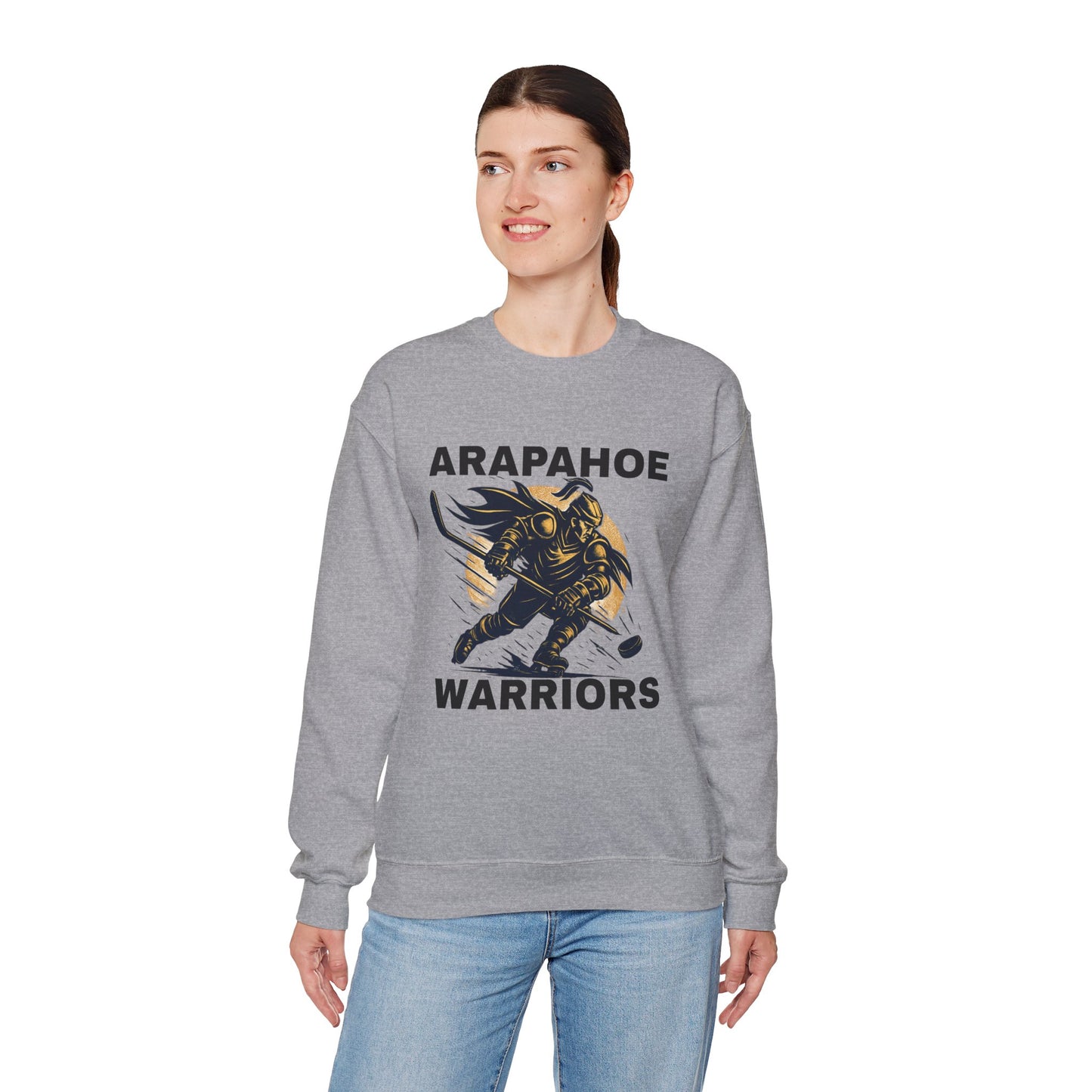 Adult Retro Arapahoe Warriors Game Day Sweatshirt