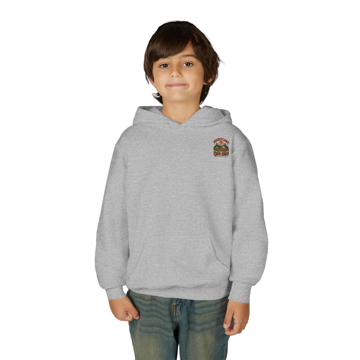 Youth Retro Hockey Camp Hoodie