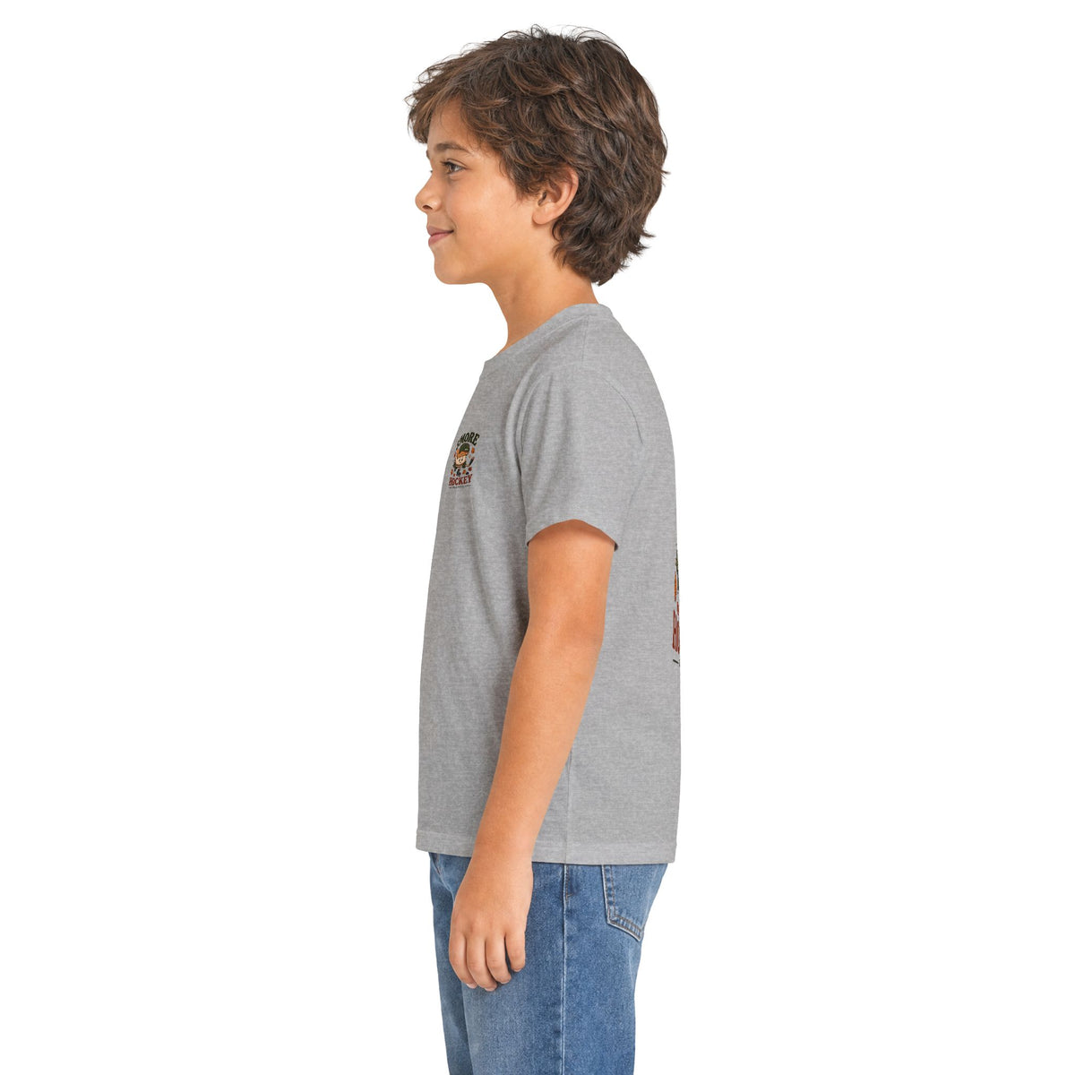 Kids "S'more Hockey Please" Tee